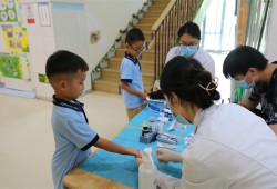 我体检 我健康 我快乐 郑州经开区实验幼儿园开展六一健康体检