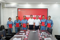 河南应用技术职业学院书记校长带队开展访企拓岗促就业